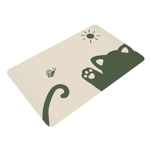 DABAIXIONG Schnell Trockene Badematte Nonslip Kieselgur Badematte Mit Tierischen Designs Für Home Office Hotel Komfortables Fußgefühl von DABAIXIONG