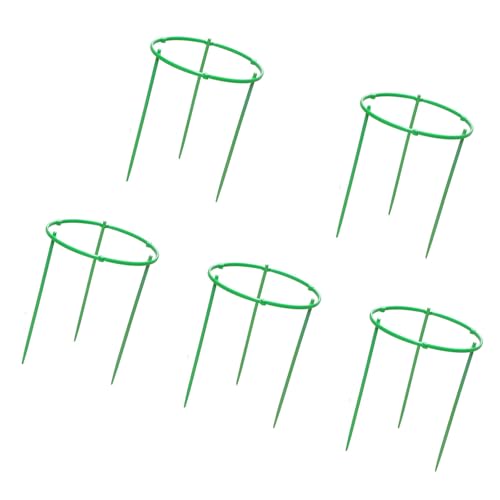 DABAIXIONG Set Von 5 Pflanzen Pfahl Turm Für Hochgezogene Gartenbett Verstellbarkäfige Unterstützung Für Innen Und Außenbereiche Dekorative Steckdosenblumen von DABAIXIONG