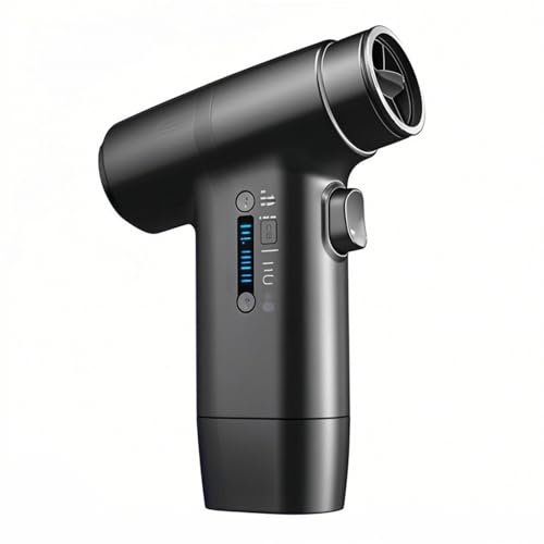 DABAIXIONG Tragbarer Handheld Lüfter 4000mah Wiederaufladbare Luftgebläse 6 Geschwindigkeit Einstellbare 110000 U/Min Für Reisen Outdoor Office Office Camping USB Wiederaufladbare Lüfter von DABAIXIONG