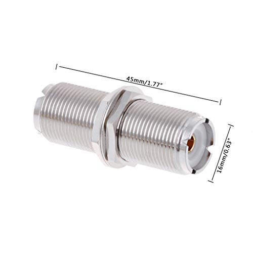 DABAIXIONG UHF SO239 FEMAL FEMAL DEM MOCK NUT NUT BULKHEAD MOUNTS ADAPTER STRIS STRI DABAIXIONG UHF SO239 FEMAL FEMAL DEM MOCK NUT NUT BULKHEAD MOUNTS ADAPTER STRIS STRI von DABAIXIONG