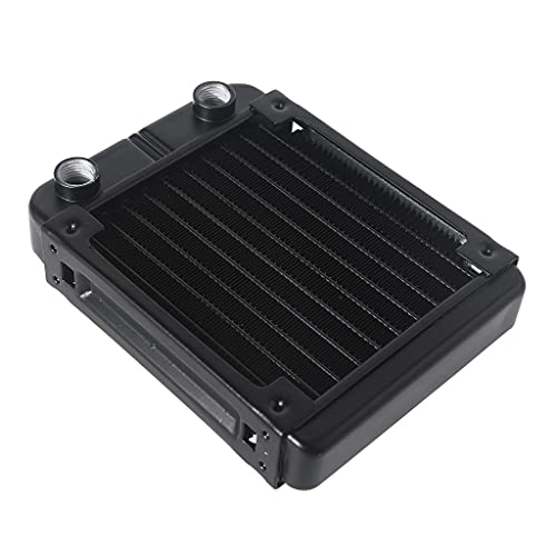 DABAIXIONG Wasserkühlung Computer Kühler 10 Rohr Aluminium Wärmetauscher Flüssigkühlung Kühlkörper Für CPU PC Wasserkühlsystem von DABAIXIONG