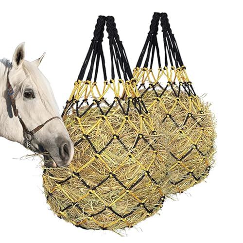 DABAIXIONG Web Hay Bag Storage Slow Feeder Hay Horse Web Multiple Größe Große Kapazität Fütterungssack Fütterungstasche DABAIXIONG Web Hay Bag Storage Slow Feeder Hay Horse Web Multiple Größe Große Kapazität Fütterungssack Fütterungstasche von DABAIXIONG