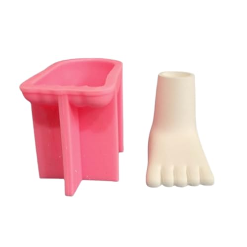 DIYS Gussform Formen Kerzenkerzenhalter Silikon Hand Basteln Formen Fuß Kerzenständer Für Tisch Mittelstücke von DABAIXIONG