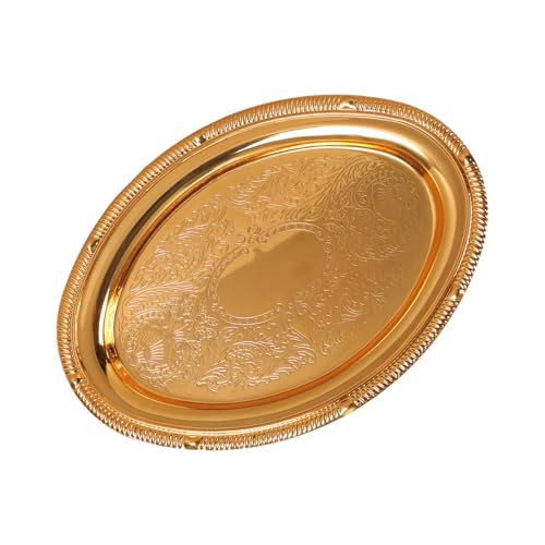 Dekorative Ovale Parfums Display Tablett Kerzenhalter Gericht Kosmetische Organisator Elegante Badezimmerdekoration Servingplatte Dekorative Ovale Parfums Display Tablett Kerzenhalter Gericht Kosmetische Organisator Elegante Badezimmerdekoration Servingplatte von DABAIXIONG
