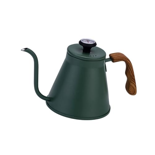 Edelstahl 1 2 L Kaffeekessel Mit Temperaturmessgeräten Tragbare Kaffeetöpfe Für Haus Und Cafés Brauen von DABAIXIONG