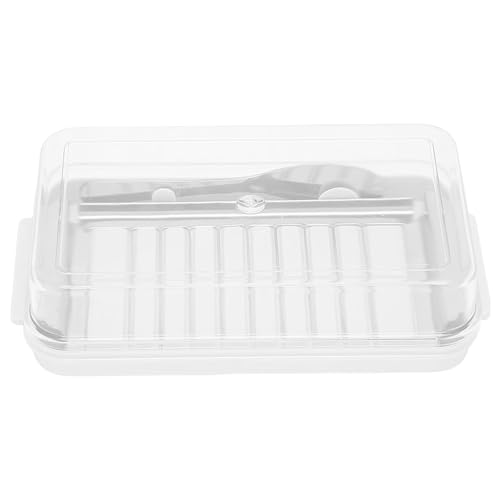 Edelstahl Butterschneider Und Käse Aufbewahrungsbox Mit Transparentenabdeckungen Die Einfach Zu Gebrauchte Butterflieger Mit Behälter Sind von DABAIXIONG