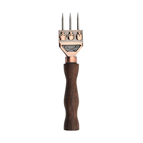 Edelstahl Drei Gegocktes Eismesser Chipper Pick Mit Massivem Holzgriff ICE CRESHER Cocktail Barkeeper von DABAIXIONG