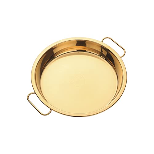 Edelstahlpfanne Mit Restaurant Tray Cake Dish Küche Servierschale Serving Tablett von DABAIXIONG