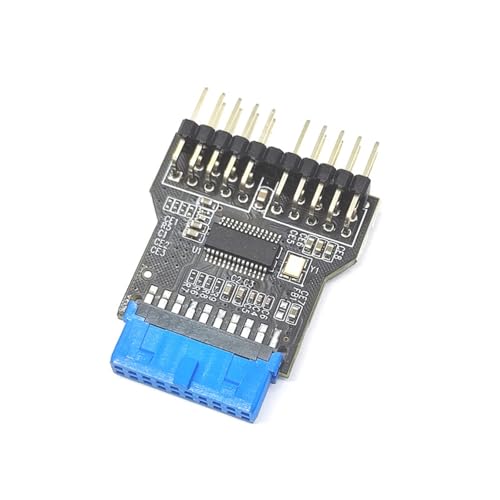 Effiziente 19Pin USB2.0 Bis Zwei 9Pin USB2.0 Weibliche Erweiterung Für Die Konfiguration Flexibler Systeme von DABAIXIONG