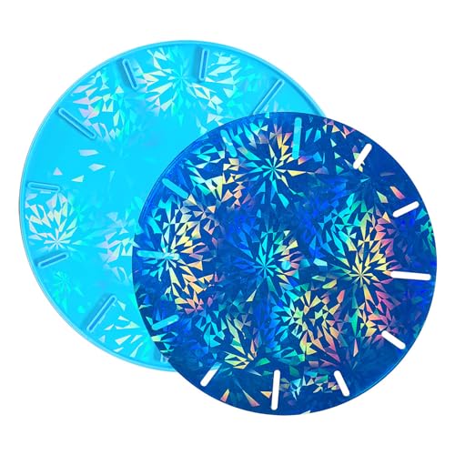 Einfach Zu Bedienender Silikonform Vielseitige Epoxidharzform Schmuck Handwerksform Runde Uhr Pendel Formen von DABAIXIONG