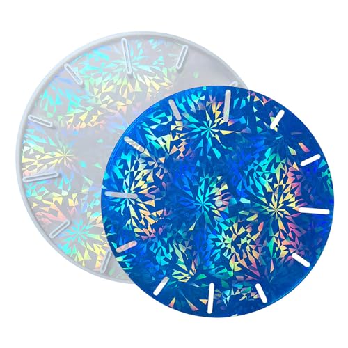 Einfach Zu Bedienender Silikonform Vielseitige Epoxidharzform Schmuck Handwerksform Runde Uhr Pendel Formen von DABAIXIONG