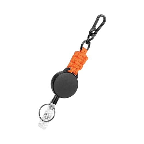 Einziehbarer Keyring Abzeichenrollen Hochleistungs Karabinerhalter Schlüsselbund Lanyard Rollen Für Tastaturen Außenbereich HEAVE DURCH ROELS CARABINERER von DABAIXIONG