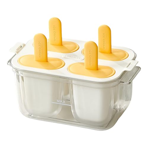 Eismaschine Schimmel Mit Stabfahrungsnahrung Silikon Hausgemachter Stiel Doppelschicht Eiswürfel Tablett Küchenwerkzeug von DABAIXIONG