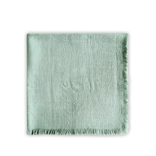 Finged Tischdecke Handgefertigte Kleidung Servietten Leinentuch Servietten Mit Fringe Zum Abendessen Hochzeitsfeier Servietten Servietten von DABAIXIONG
