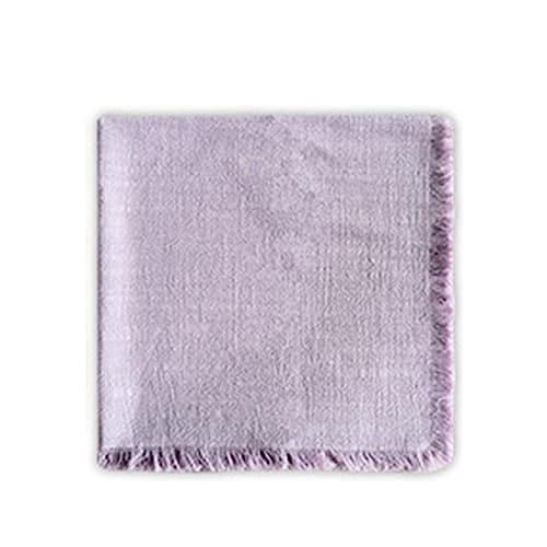 Finged Tischdecke Handgefertigte Kleidung Servietten Leinentuch Servietten Mit Fringe Zum Abendessen Hochzeitsfeier Servietten Servietten von DABAIXIONG