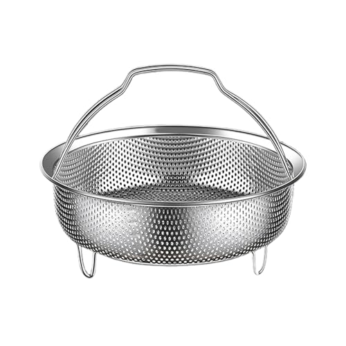 Fleckenless Stahl Dampfer Korb Mit Grifffuttersiegern Korb Drainer Dampfstraße Dampfnetz Gemüsedampfer Rack von DABAIXIONG
