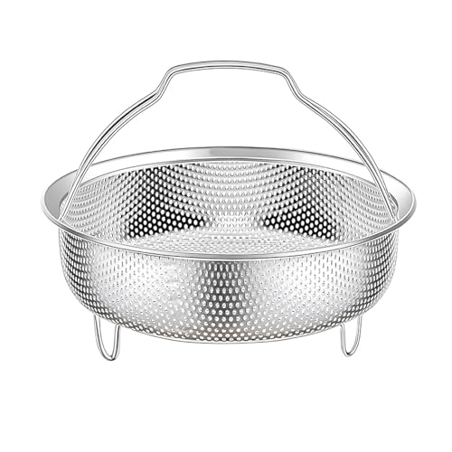 Fleckenless Stahl Dampfer Korb Mit Grifffuttersiegern Korb Drainer Dampfstraße Dampfnetz Gemüsedampfer Rack von DABAIXIONG