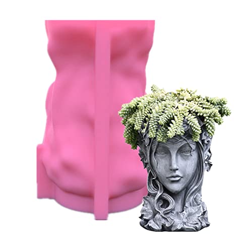 Für Kreative Silikonform 3D Göttin Form Blumentopfformhandhande Epoxidharz Vase Form Handgemachtes Handwerk Werkzeug von DABAIXIONG