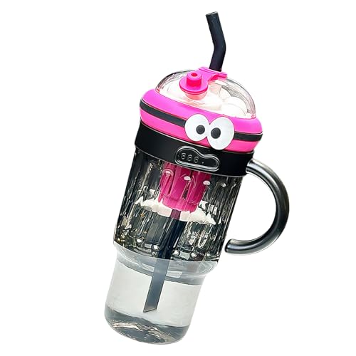 Getränkehalter Mit Stroh Mit Großer Kapazität Wasserbecher Mehrzweck Trinkflasche Für Mädchensäfte Becher Mit von DABAIXIONG