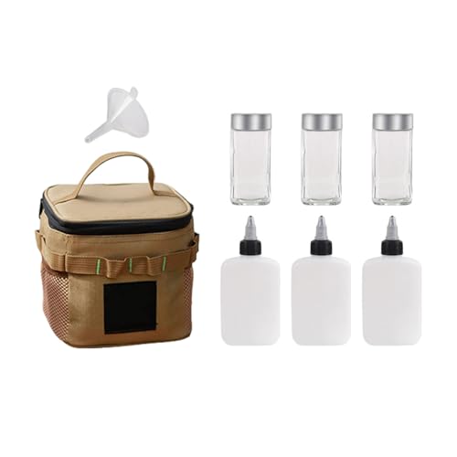 Gewürzflaschen Gewürzbehälter Tragbare Gewürze Tasche Gewürze Jar Storage Bag Organisatoren Gewürze Flaschenhalter von DABAIXIONG