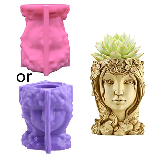Göttin Gypsum Blumentopf Silikonharzform Epoxidharz Gussform Schimmel Sukkulente Vase Zementform Kerzenhalterform Form Göttin Gypsum Blumentopf Silikonharzform Epoxidharz Gussform Schimmel Sukkulente Vase Zementform Kerzenhalterform Form von DABAIXIONG