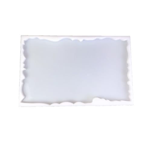 Große Unregelmäßige Rechteckform Fluss Tisch Silikonform Kristall Epoxidharzform Ornamente Tabletop Tropfen Kleberformen von DABAIXIONG
