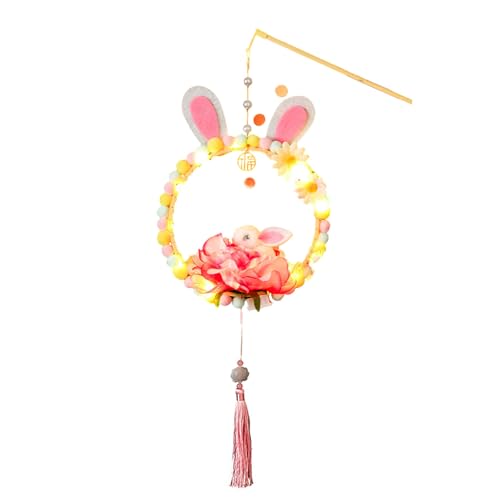 Handgefertigte Kaninchen Leichte Ornament Kaninchen Leichte Handheld Tragbare Party Hängende Dekorationen Handgefertigte Kaninchen Leichte Ornament Kaninchen Leichte Handheld Tragbare Party Hängende Dekorationen von DABAIXIONG