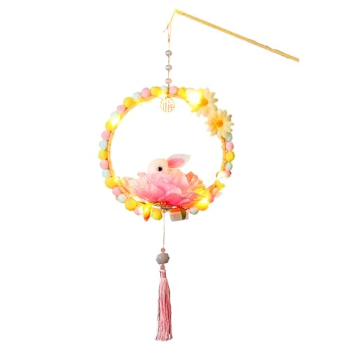 Handgefertigte Kaninchen Leichte Ornament Kaninchen Leichte Handheld Tragbare Party Hängende Dekorationen Handgefertigte Kaninchen Leichte Ornament Kaninchen Leichte Handheld Tragbare Party Hängende Dekorationen von DABAIXIONG