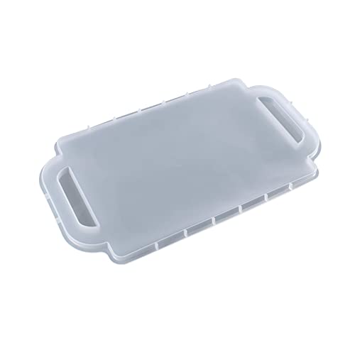 Handgefertigte Obst Tassen Tablett Kristall Epoxidharz Schimmel Servingplatte Silikonform Home Decorations Gusswerkzeug Gusswerkzeug von DABAIXIONG