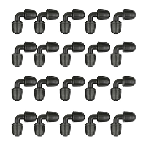 Hochleistungsleitende L Form Tropflinie Steckverbinder 10pcs Wiederverwendbare Und Leckere Ausstattung Für Garten Und Gewächshausbewässerungssysteme Korrosionsbeständige Tropfkomponente Hochleistungsleitende L Form Tropflinie Steckverbinder 10pcs Wiederverwendbare Und Leckere Ausstattung Für Garten Und Gewächshausbewässerungssysteme Korrosionsbeständige Tropfkomponente von DABAIXIONG