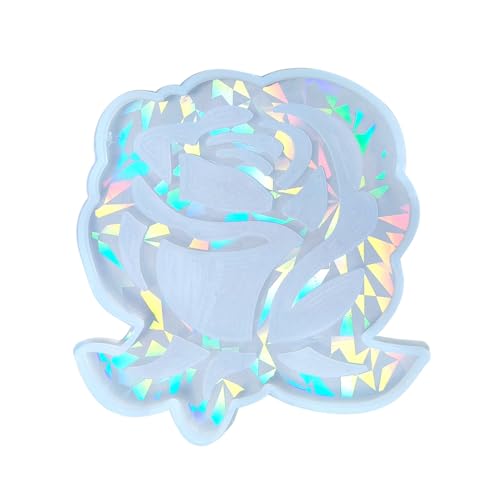 Holographische Untersetzerformen Für Epoxidharz Handwerksblüte Blumen Tasse Matte Silikonform Kristallblüte Untersetzer Form Home von DABAIXIONG