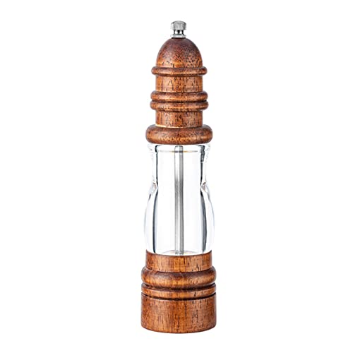 Holzsalz Pfeffer Mühle Set Holz Acrylmühle Verstellbare Grobheit Mühle Holzsalz Pfeffermühle Mühle Holzsalz Pfeffer Mühle Set Holz Acrylmühle Verstellbare Grobheit Mühle Holzsalz Pfeffermühle Mühle von DABAIXIONG
