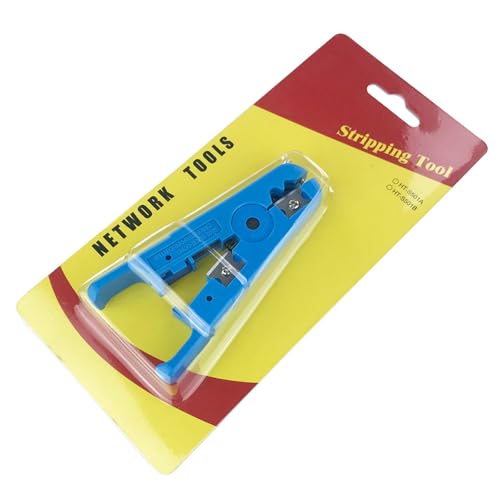 Kabeldraht Stripper Stripping Werkzeug Für Flache Runde Cat7 Cat6 Cat5e Cat5 Draht Koaxial Crimple Tool von DABAIXIONG