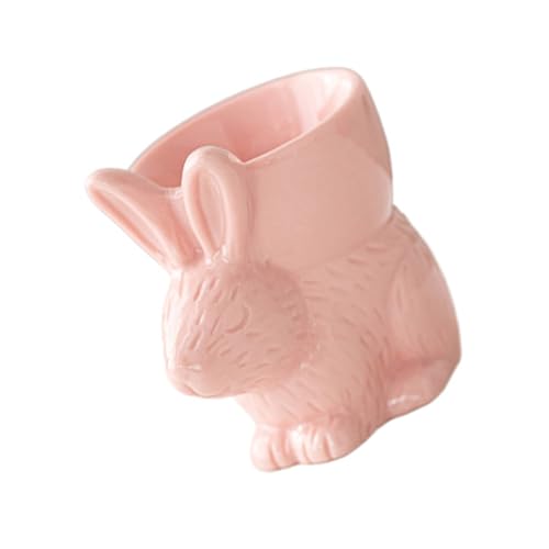 Kaninchen Formen Eierbecher Handgefertigte Eier Organisatoren Weich Gekochte Eierhalter Für Frühstückstisch Und Küchengebrauch Geeignet von DABAIXIONG