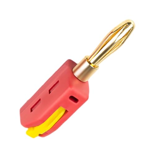 Keiner Lötbananenstopfen Mit Ausgezeichneter Isolierung Für Den Sicheren Gebrauch Diyer Electronics Technical Trainingstest Instrument Gold Plated Kontakt Bananenstopfen von DABAIXIONG