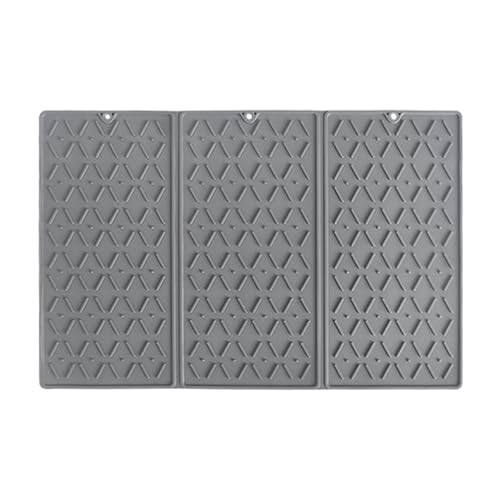 Küche Essentiell Silikon Ablassmatte Platz Sparende Silikon Küchenmatte Zum Abtropfen Mit Klappentwürfen Tischschüssel Pad von DABAIXIONG