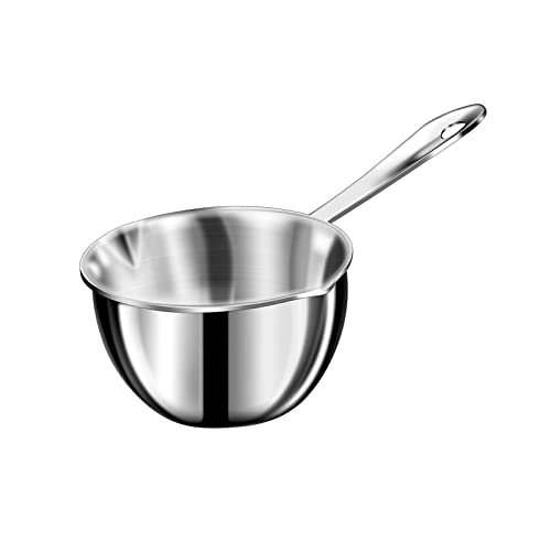 Küche Langer Kochen Topf Edelstahl Suppe Topf Flacher Bodenbratenkochgeschirr Leicht Zu von DABAIXIONG