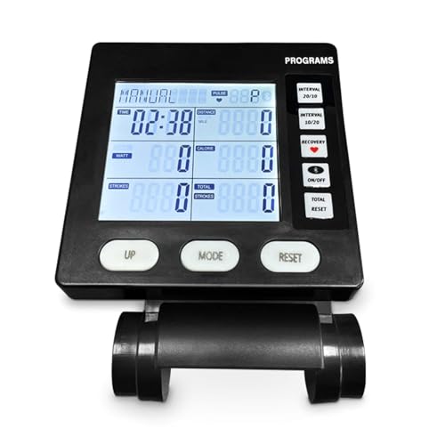 LCD Display Gesundheitsverfolgung Rudermaschinen Zähler Fitness Tachometer Für Genaue Trainingsdaten Und Gesundheitsüberwachung In Der Innenausstattung Fitnessstudio von DABAIXIONG