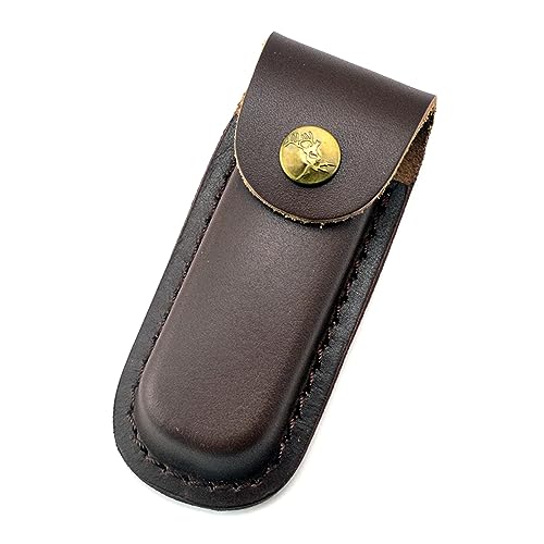 Ledermesser Beutel Handgefertigte Messer Gürtelschlaufe Hülle Halterbeutel Klappermesserscheide Für Schnittwerkzeugträger Ledermesser Beutel Handgefertigte Messer Gürtelschlaufe Hülle Halterbeutel Klappermesserscheide Für Schnittwerkzeugträger von DABAIXIONG