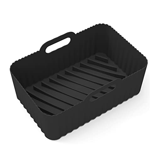 Luftbraten Ofen Backblech Gebratener Hühnerkorb Matte Luft Freneuung Silikon Topf Ersatzgrill Zubehör Rechteck von DABAIXIONG