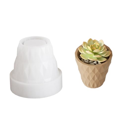 Mehrzweck Silikonvase Blumentöpfe Formen Praktische Silikonvase Formen Für Epoxidfabriken Die Home Decor Sukkulente Töpfe von DABAIXIONG