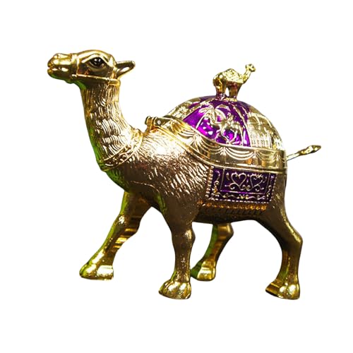Metallkamelstatue Zuckererboner Schüssel Servierschale Schmuckbehälter Ornament Zuckerhalter Salz Schüssel Geschenk von DABAIXIONG