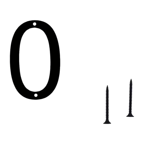 DABAIXIONG Moderne Schwimmende Häuser Number Metallnummern Proof Home Adresse/Plaques Mailbox Nummern Setzen Sie Black Metal Für Draußen von DABAIXIONG