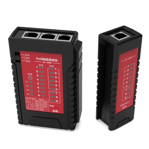 Multifunktionales Internet Tool Umfassendes Ethernet Kabel Testgerät Einfach Zu Tragen Für RJ11 RJ12 RJ45 Cat5 Cat6 Cat7 von DABAIXIONG