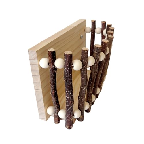 Natures Holz Kleines Kauen Spielzeug Hängende Futterhäuschen Hängende Holzgrasregal Für Kleines Haustier Mit Beißendem Widerstand Natures Holz Kleines Kauen Spielzeug Hängende Futterhäuschen Hängende Holzgrasregal Für Kleines Haustier Mit Beißendem Widerstand von DABAIXIONG