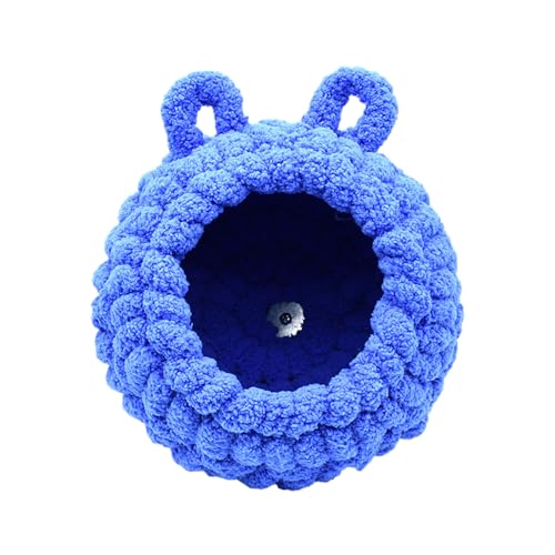 Papageien Nistplüsch Haus Vogel Käfig Warm Warm Haustier Hamster Winter Vögel Bett Haus Kleine Vögel Käfigzubehör Wintervogelbett von DABAIXIONG