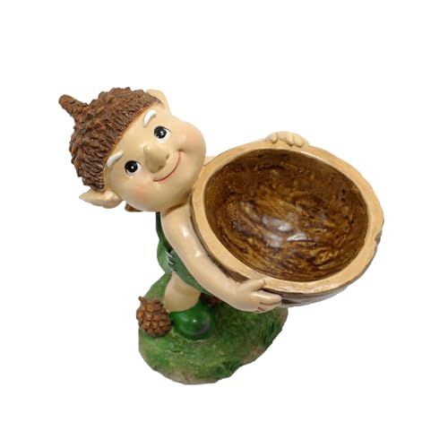 Papageien Wasserschüssel Vogelbad Für Gartentrinker Garten Schöne Statue Für Sittiche Und Wellenstoffen Feeder von DABAIXIONG