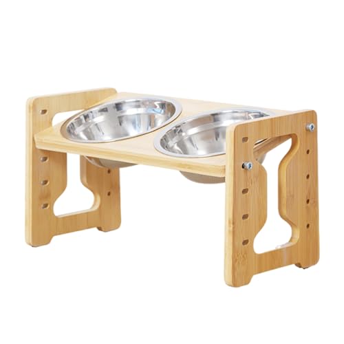 DABAIXIONG Pet Bowl Lebensmittelspender Mit Doppelschalen Design Einstellungshöhe Fütterungsvorrichtung Erhöhte Futterhäuschen Für Hundekatzen Gesunde Einstellhöhe Haustiernahrung DABAIXIONG Pet Bowl Lebensmittelspender Mit Doppelschalen Design Einstellungshöhe Fütterungsvorrichtung Erhöhte Futterhäuschen Für Hundekatzen Gesunde Einstellhöhe Haustiernahrung von DABAIXIONG