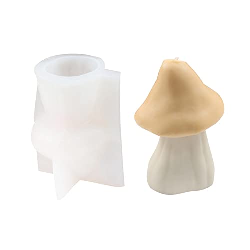 Pilzkerze ​​Kristall Epoxidharzform Arherapie Gips Silikonform Bastelwachs Seifen Hausdekoration Gusswerkzeug Gusswerkzeug von DABAIXIONG