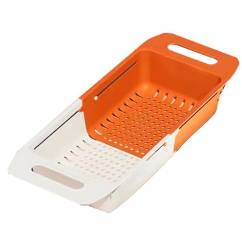 Platz Sparende Kunststoffspüle Obst Und Pflanzliches Colander Teleskopsieb Korb Für Bequeme Über Den Waschbecken Platz Sparende Kunststoffspüle Obst Und Pflanzliches Colander Teleskopsieb Korb Für Bequeme Über Den Waschbecken von DABAIXIONG